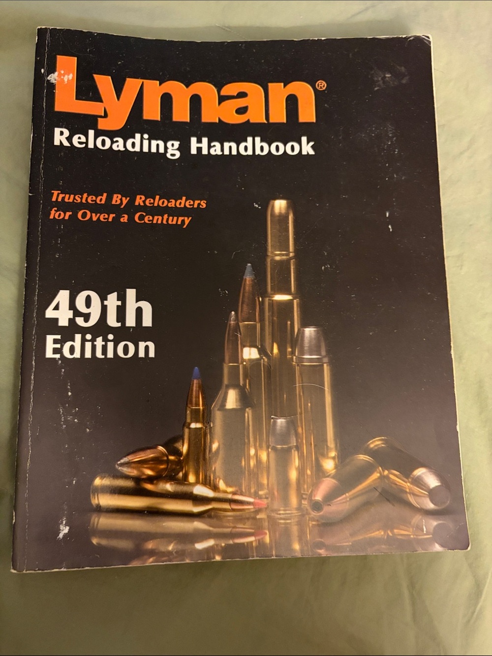 Reloading Handbook 49th Edition - Black Cover